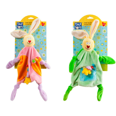 Игрушка комфортер с прорезывателем Кролик Taf Toys 11055